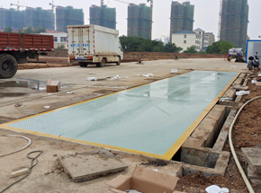 安徽天長(zhǎng)市未來(lái)城市森林項(xiàng)目100噸地磅