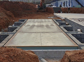 安徽宣城寧國(guó)龍記觀園項(xiàng)目100噸地磅